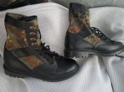 Берці 43р.Шкіра.Flecktarn.Gore-Tex.Нові.