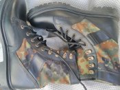 Берці 43р.Шкіра.Flecktarn.Gore-Tex.Нові.
