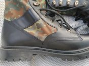 Берці 43р.Шкіра.Flecktarn.Gore-Tex.Нові.