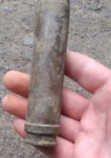 Флак, латунь. 2 см.