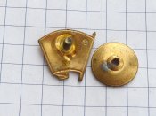 ВЛКСМ Комсомольский значок. Латунь, винт.