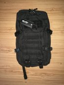 Рюкзак на 36 л USA Assault pack 36L, черный. Mil-tec Германия