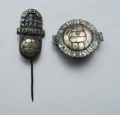 Футбол = Карпати - Львів = Карпаты - Львов = 2 значка в тяж.металле
