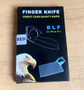 BLF Wallet Sized Credit Card Knife/Camping Knife