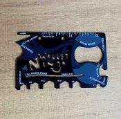 Мультитул-кредитка Wallet Ninja 18 в 1