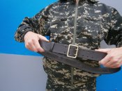 Ремінь офіцерський  коричневий, 4 розмір, 135 см.