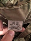 US Army combat pants Multicam