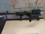 Сайга-12К в тактическом обвесе