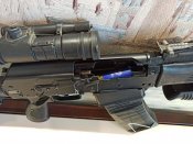 Сайга-12К в тактическом обвесе