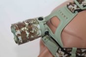 Тактический камуфляжный налобный фонарик WD121 (1334)