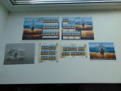 Марки Русский Военный Корабль. 4 Блока конверт и открытка