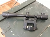 Bsa 4-16x40 с подсветкой и креплениями