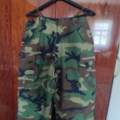 Брюки армии США TROUSERS ,COMBAT, WOODLAND, Large-regular