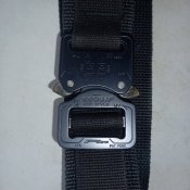 Ремінь М- Там "Cobra Buckle Tactical Belt Gen.II". Чорний