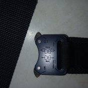Ремінь М- Там "Cobra Buckle Tactical Belt Gen.II". Чорний