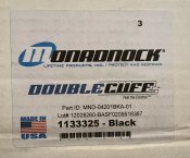 Пластикові наручники стяжки Monadnock Double Cuff
