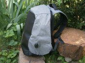 Рюкзак Travel Bag 25 літрів, чорно - сірий.