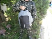 Рюкзак Travel Bag 25 літрів, чорно - сірий.