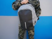 Рюкзак Travel Bag 25 літрів, чорно - сірий.