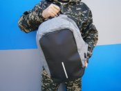 Рюкзак Travel Bag 25 літрів, чорно - сірий.
