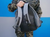 Рюкзак Travel Bag 25 літрів, чорно - сірий.