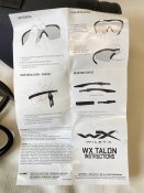 Тактичні балістичні противоосколкові окуляри Wiley X TALON (3 шт.)