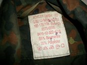 Китель Flecktarn, GR.3 (6575/0005).