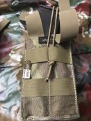 Подсумок на 3 магазина АК Tasmanian Tiger Mag Pouch  Multicam fast (2 шт.)