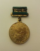 Медаль участнику ВСХВ