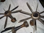Хвосты от авиационных НУРСов С - 5. (12 шт.)