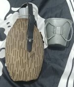 Фляга армии ГДР , штрихтарн