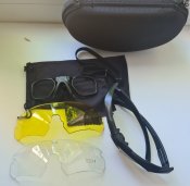 Тактические очки ESS Crossbow 3 линзы