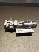 реплика прицела 4х32 ACOG TA31 c коллиматором