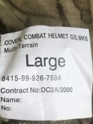 Кавер на каску Mk-6 в расцветке МТР.Новый, размер Large