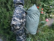 Транспортний баул - рюкзак 50 літрів, Рт-50, вертикальна загрузка.
