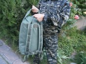 Транспортний баул - рюкзак 50 літрів, Рт-50, вертикальна загрузка.