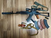 Сайга M3 EXP 01  кал 7.62х39 мм