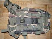Рюкзак камуфляжный Вудланд Molle  олива на 30 л. новый, водостойкий
