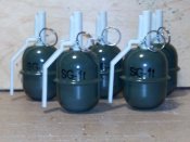 5+5 Пять газовых(GG-t) и пять светошум. устройств(SG-1t) с активной чекой-аналог УЗРГМ 260грн/шт