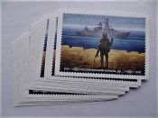 Поштові картки "Русскій воєнний корабль,...