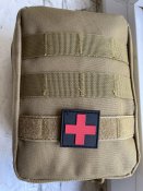 Аптечка під кріплення Molle+налобний ліхтарик