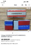 Крута гармоніка Hohner Elite 30-40-ві рр. в оригінальній коробці