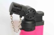 ...Зажигалка горелка газовая Турбо пламя (1349) pink
