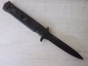 Нож складной полуавтомат SOG  черный