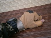 Рукавички тактичні безпалі Outdor Tactics, койот XL.
