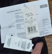 Негорючие брюки  Rofa Nomex (2XL) Германия. Новые (2)