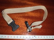 Стяжка-крепеж-ремешок с фастексом койот