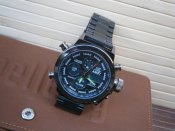 Годинник чоловічий спортивний Mílitary AMST 3003C Metall All Black