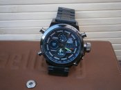 Годинник чоловічий спортивний Mílitary AMST 3003C Metall All Black