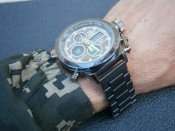 Годинник чоловічий спортивний Mílitary AMST 3003C Metall All Black